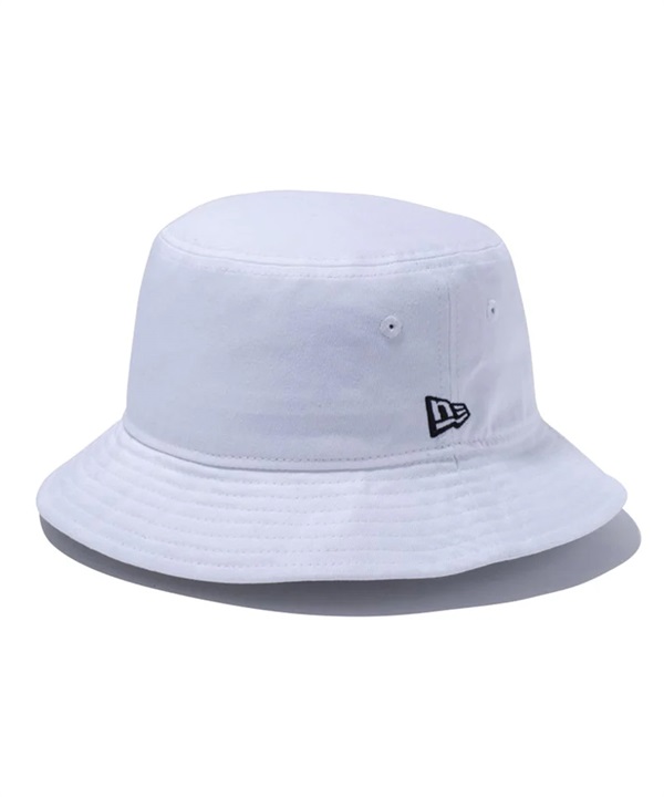 NEW ERA ニューエラ ハット 帽子 バケット01 ベーシック ツイルコットン ホワイト × ブラック 14524815