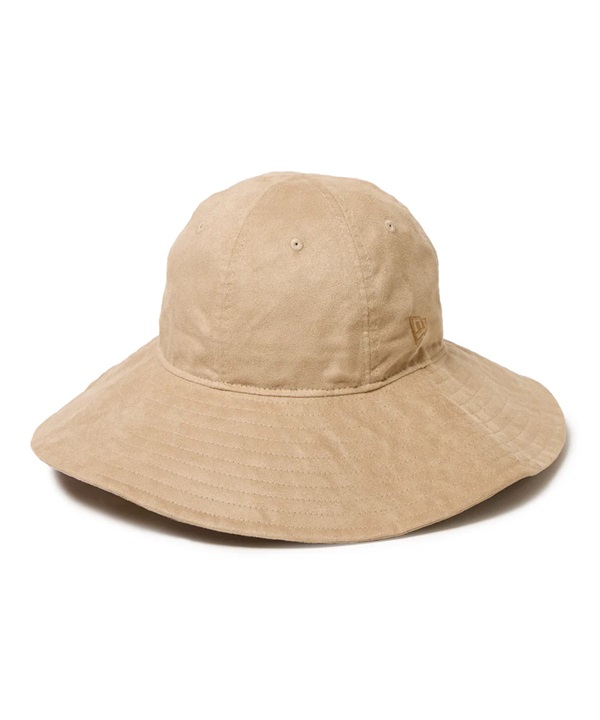 NEW ERA ニューエラ ハット 帽子 エクスプローラー ワイドブリム Synthetic Suede シンセティックスウェード ベーシック ベージュ 14667681