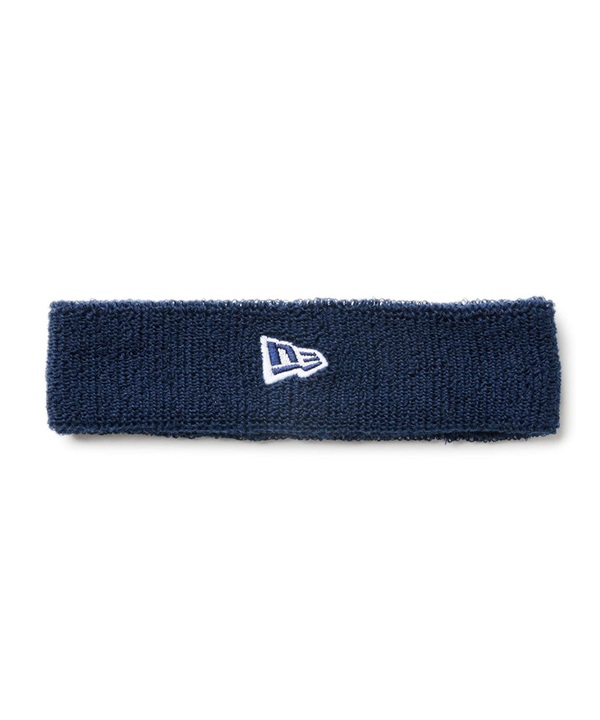 NEW ERA ニューエラ ロゴ ヘッドバンド ネイビー × ホワイト 14393694