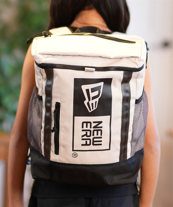 NEW ERA ニューエラ キッズ リュック バックパック Youth ボックスパック 15L ボックスロゴ ストーン 14521294