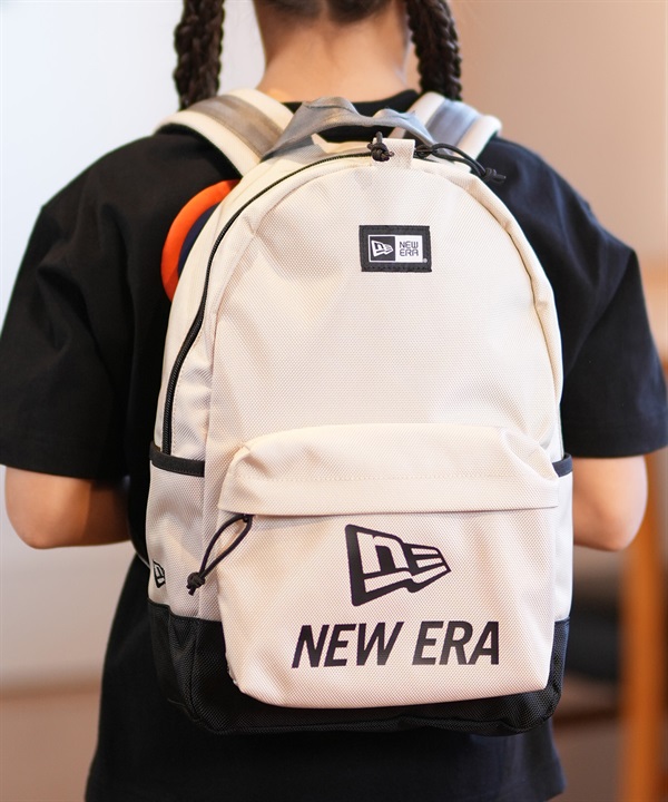 NEW ERA ニューエラ キッズ リュック バックパック Child ライトパック 11L フラッグロゴ ワードマーク ストーン 14521345