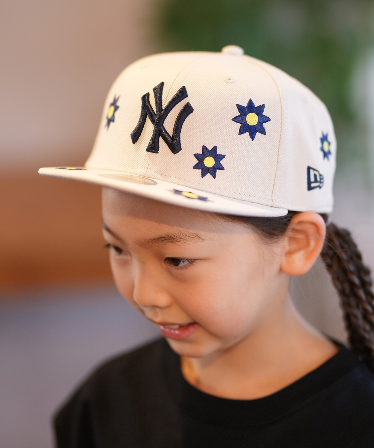★New Era★NY Yankees Floral 9Fifty Cap 帽子関税込★ NEW ERA ニューエラ キッズ キャップ 帽子 Youth 9FIFTY Flower