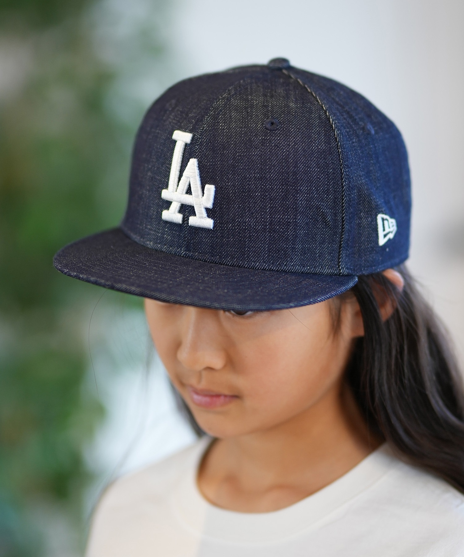 NEW ERA ニューエラ キッズ キャップ 帽子 Youth 9FIFTY Denim