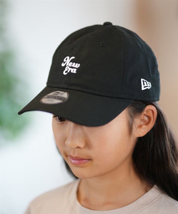 NEW ERA ニューエラ キッズ ジュニア 子供 キャップ 帽子 Youth 9TWENTY Duck Canvas ブラック 14392085