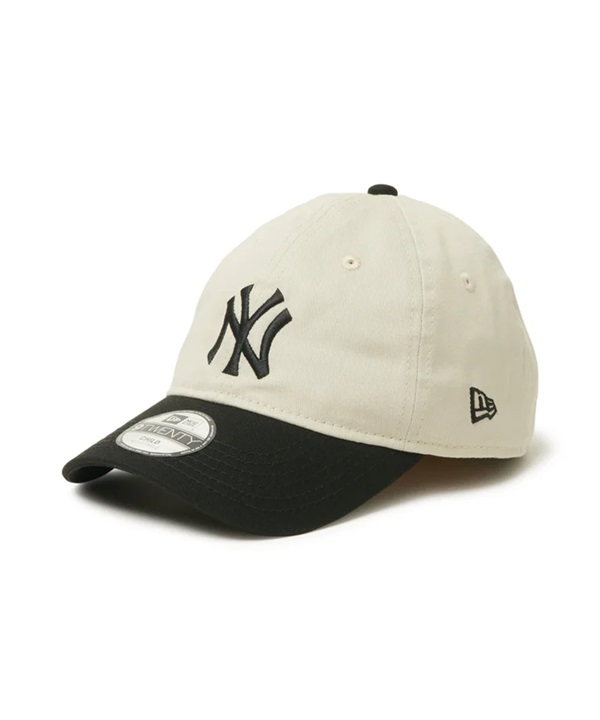 NEW ERA ニューエラ キッズ キャップ 帽子 Child 9TWENTY 2-Tone ニューヨーク・ヤンキース ストーン ブラックバイザー 14392344