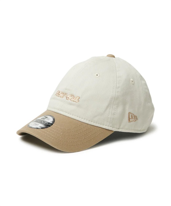 NEW ERA ニューエラ キッズ キャップ 帽子 Child 9TWENTY 2-Tone NEW ERA ストーン ブリティッシュカーキバイザー 14392345