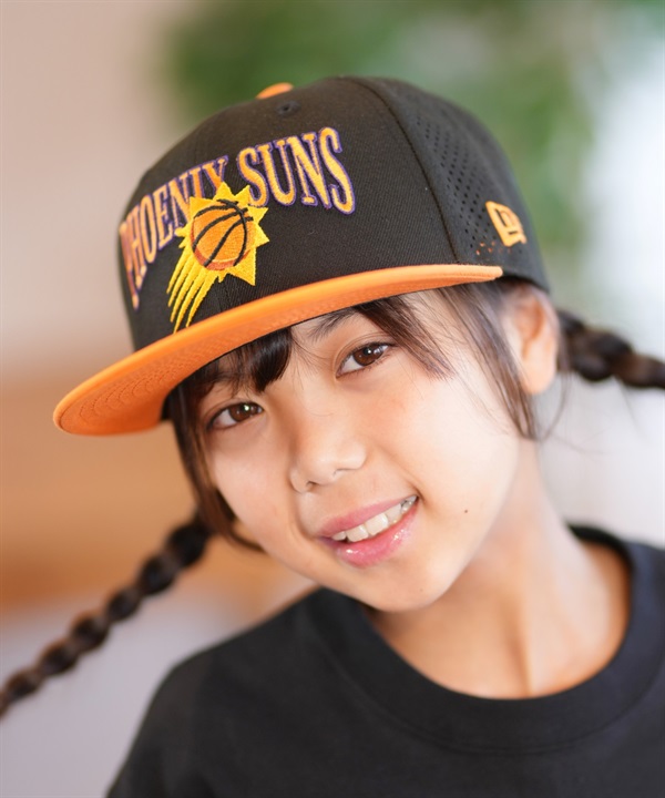 NEW ERA ニューエラ キャップ キッズ ジュニア フェニックス・サンズ YTH950 PHOSU BLK ORPO MS 14676867 ムラサキスポーツ限定
