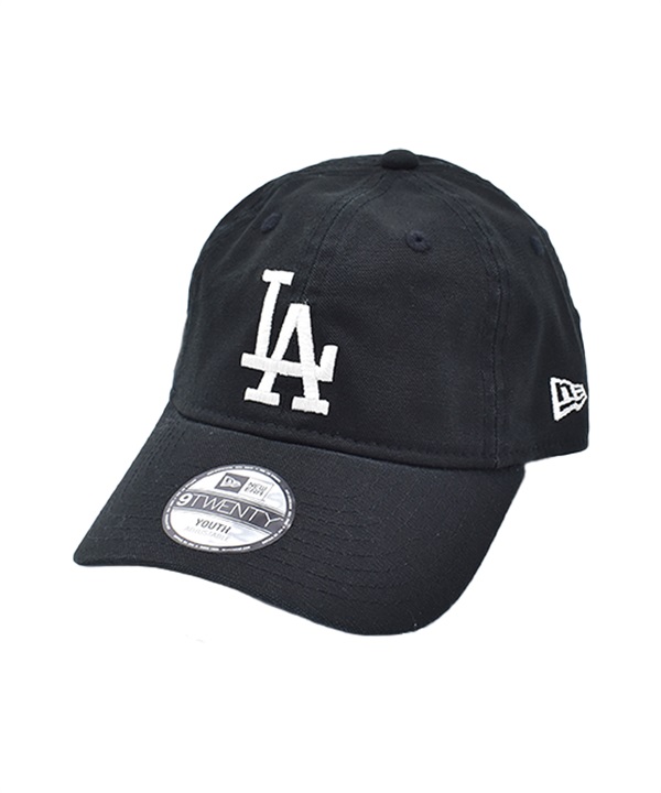 NEW ERA ニューエラ キャップ キッズ 子供 ロサンゼルス・ドジャース YTH920 LOSDO DUCK BLK MS 14676874 ムラサキスポーツ限定