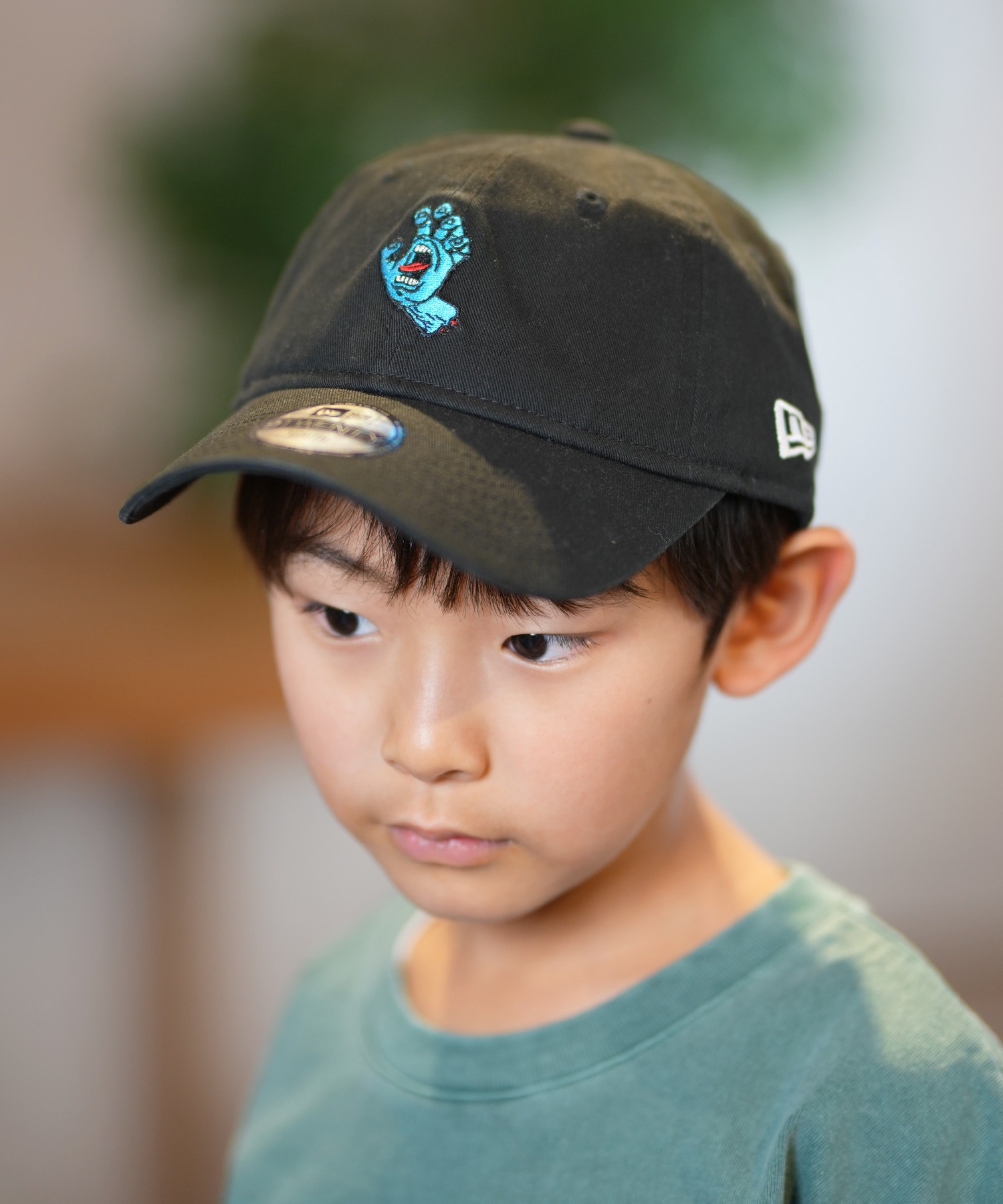 NEW ERA ニューエラ × SANTA CRUZ サンタクルーズ キャップ キッズ YOUTH920 SCR HAND BLK MS 14682474 ムラサキスポーツ限定(MULTI-YOUTH)