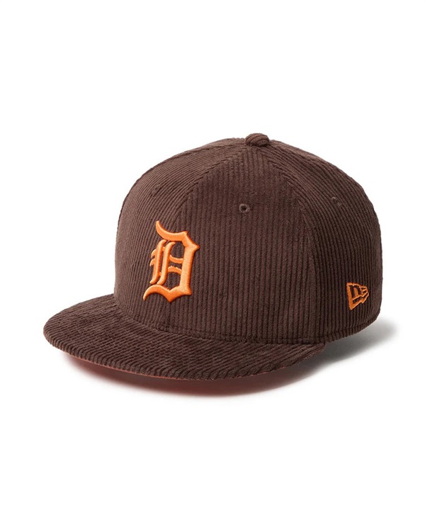 NEW ERA ニューエラ キャップ キッズ ジュニア 子供 9FIFTY Corduroy コーデュロイ デトロイト・タイガース 14671569