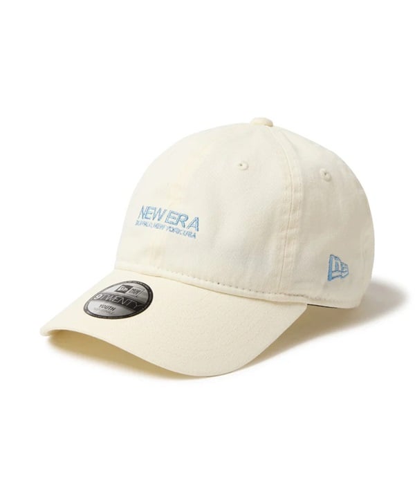NEW ERA ニューエラ キャップ キッズ ジュニア 子供 Youth 9TWENTY The Origin クロームホワイト 14671615