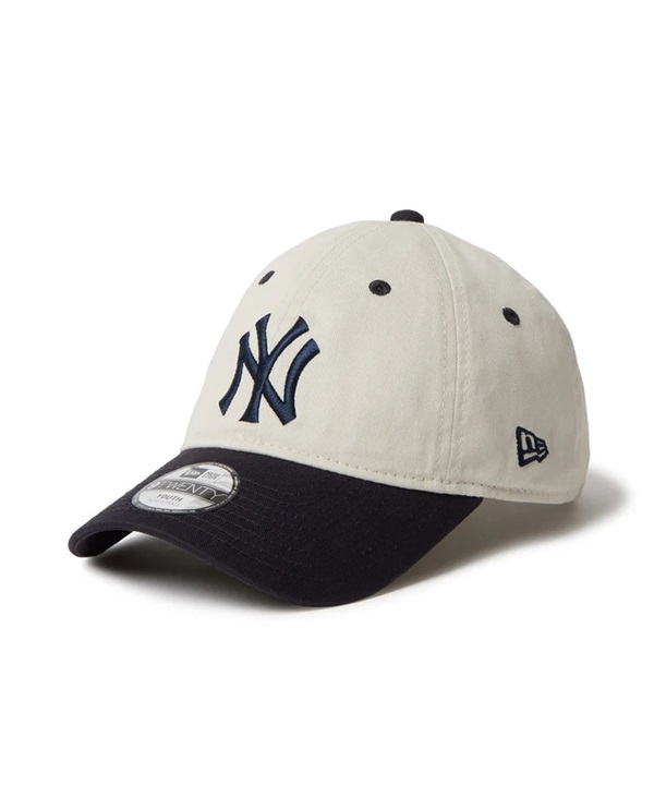 NEW ERA ニューエラ キャップ キッズ ジュニア 子供 帽子 9TWENTY MLB 2-Tone ニューヨーク・ヤンキース 14671622