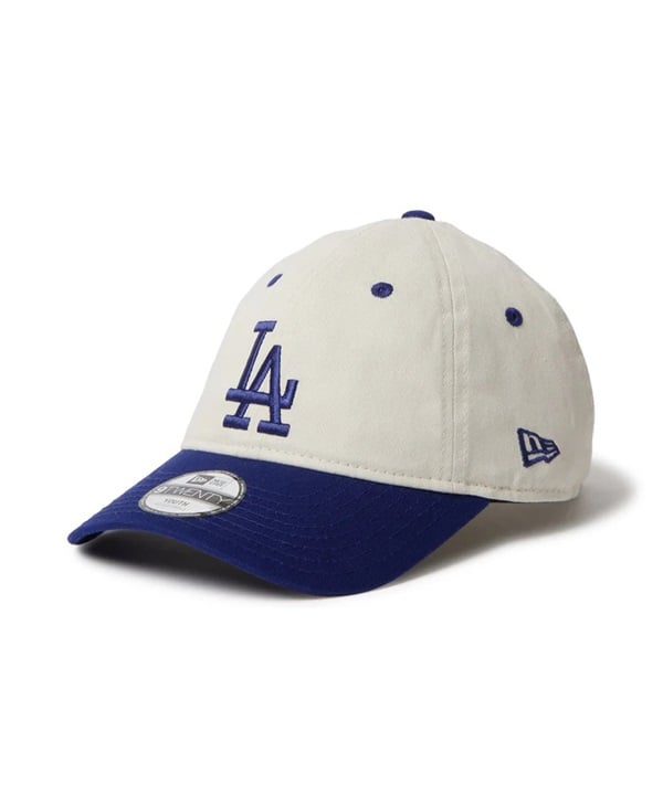 NEW ERA ニューエラ キャップ キッズ ジュニア 子供 帽子 9TWENTY MLB 2-Tone ロサンゼルス・ドジャース 14671623