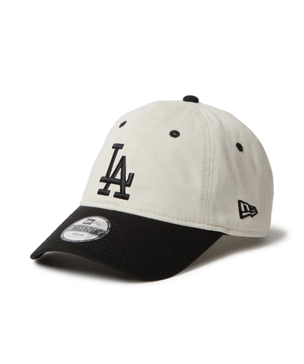 NEW ERA ニューエラ キャップ キッズ ジュニア 子供 帽子 9TWENTY MLB 2-Tone ロサンゼルス・ドジャース 14671624