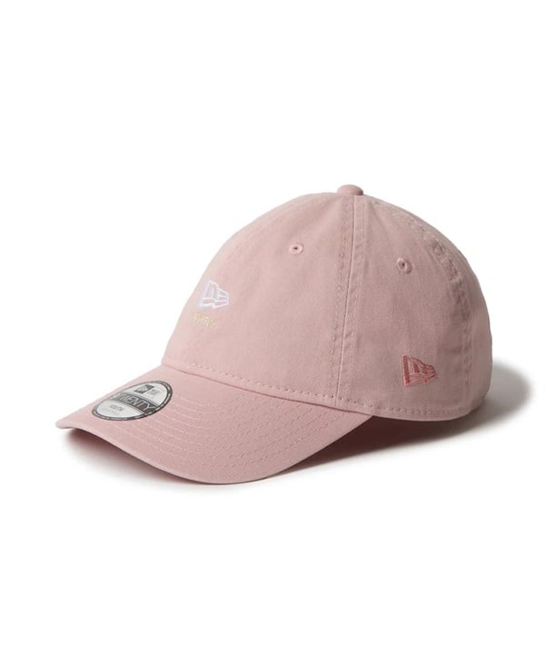 NEW ERA ニューエラ キャップ キッズ ジュニア 子供 帽子 9TWENTY Flag & Wordmark ピンクルージュ 14671633