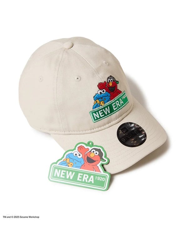 NEW ERA ニューエラ キャップ キッズ ジュニア 子供 帽子 ロゴ 9TWENTY SESAME STREET 14682466