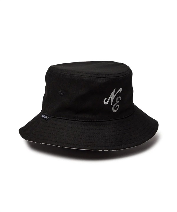 NEW ERA ニューエラ ハット キッズ ジュニア 子供 バケハ バケットハット ロゴ KIDS BUCKET RV NE BLK 14392309