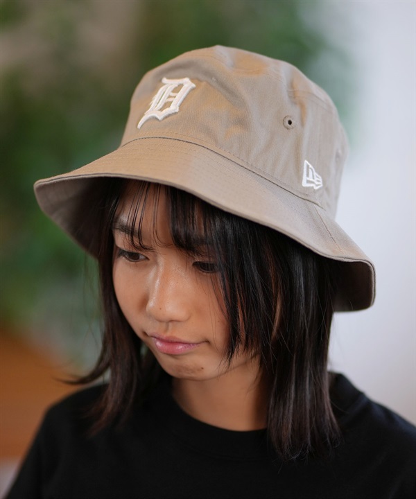 NEW ERA ニューエラ ハット 帽子 キッズ ジュニア 子供 Kid's バケット01 MLB Bucket Hat デトロイト・タイガース 14392316