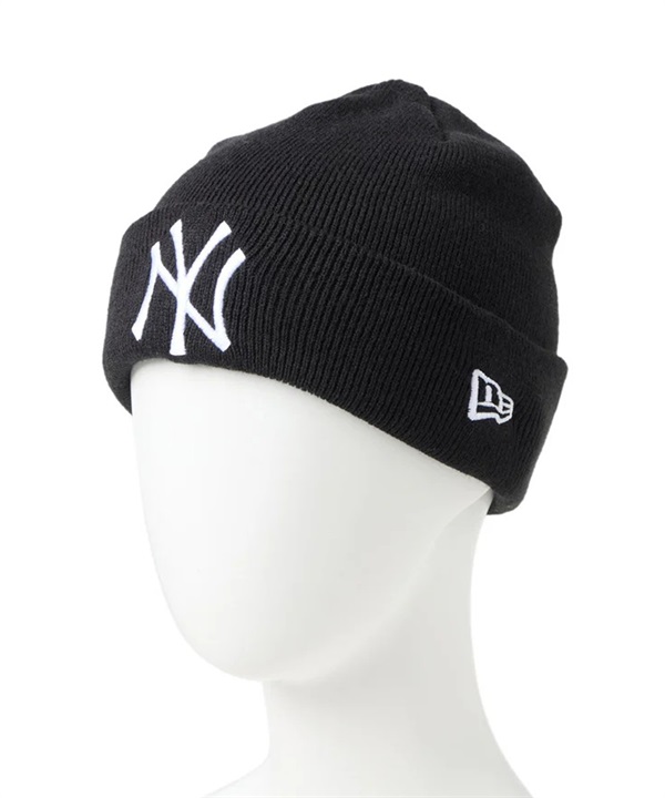 NEW ERA ニューエラ ニット帽 ビーニー ニットキャップ キッズ 子供 BASIC CUFFKNIT ニューヨーク・ヤンキース 14671687