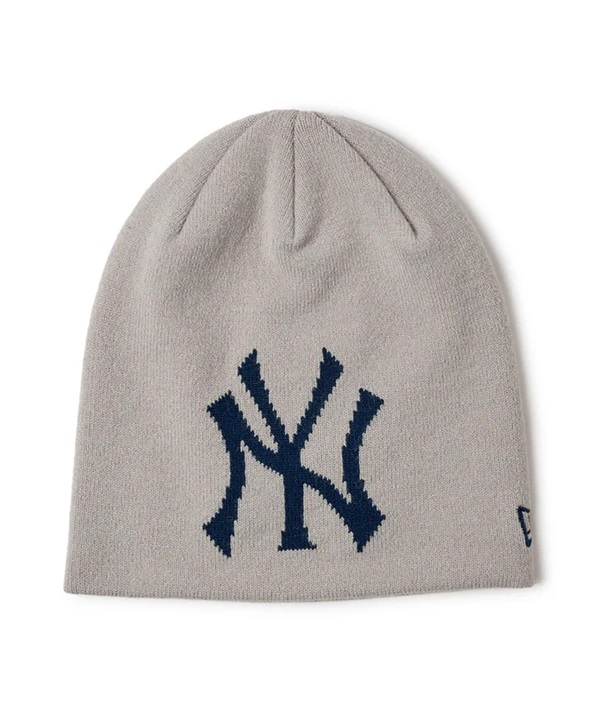 NEW ERA ニューエラ ビーニー ニットキャップ ニット帽 帽子 キッズ ジュニア 子供 Kid's ベーシック MLB ニューヨーク・ヤンキース 14873960 ムラサキスポーツ限定