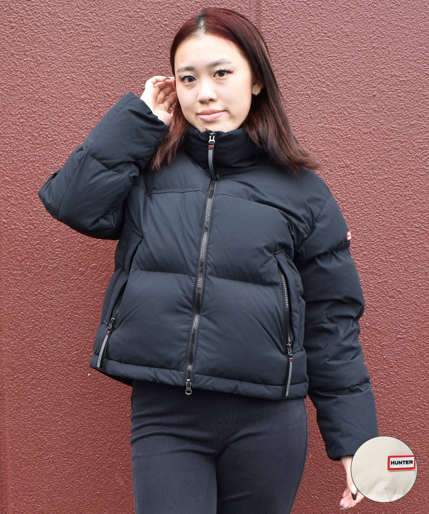 HUNTER ハンター アウター ダウンジャケット レディース パファー