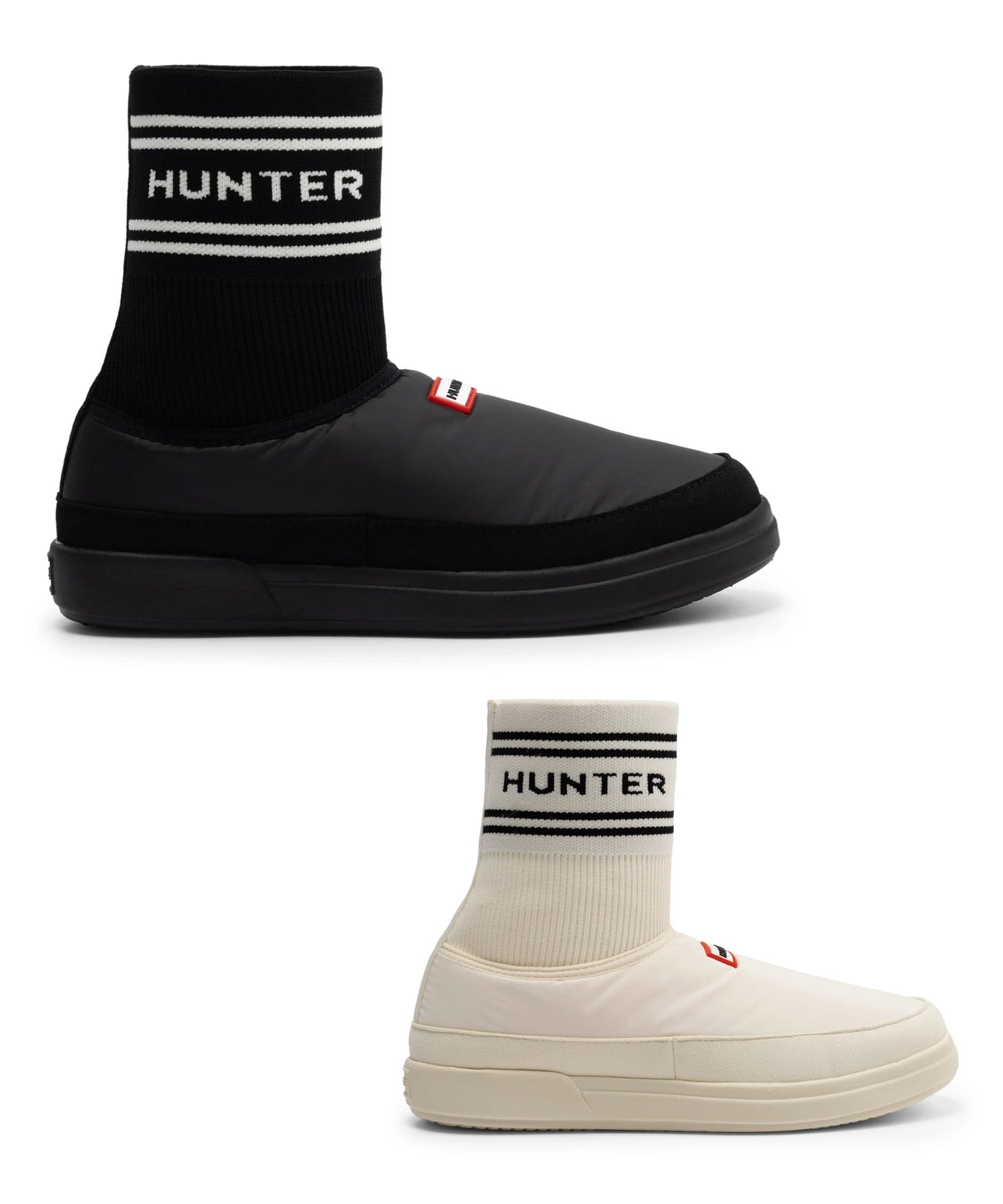 HUNTER ハンター ブーツ レディース スリッポン ハイカット IN OUT