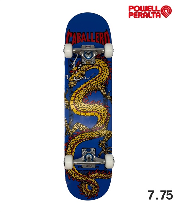 POWELL PERALTA パウエルペラルタ キッズ スケートボード コンプリート 7.5inch 7.75inch CAB CHINESE DRAGON ムラサキスポーツ