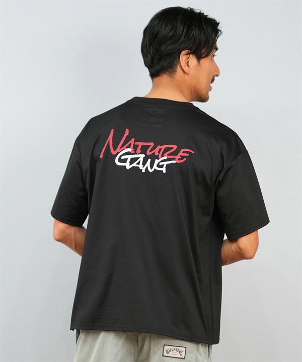 Nature Gang ネイチャーギャング 半袖 Tシャツ メンズ バックプリント ロゴ NG25ST02 ムラサキスポーツ限定