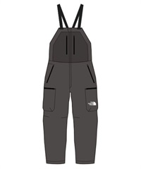 【早期購入/店頭受取対象外】THE NORTH FACE ノースフェイス スノーボード ウェア パンツ ユニセックス LAYBACK RIDE BIB NS62513 25-26モデル MM C28(AG-M)