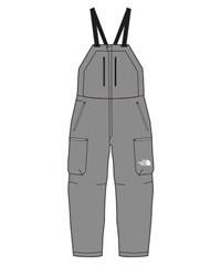 【早期購入/店頭受取対象外】THE NORTH FACE ノースフェイス スノーボード ウェア パンツ ユニセックス LAYBACK RIDE BIB NS62513 25-26モデル MM C28(MG-M)