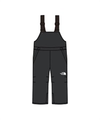【早期購入/店頭受取対象外】THE NORTH FACE ノースフェイス スノーボード ウェア パンツ キッズ Snow Insulation Bib ビブパンツ 25-26モデル MM G24(K-130)