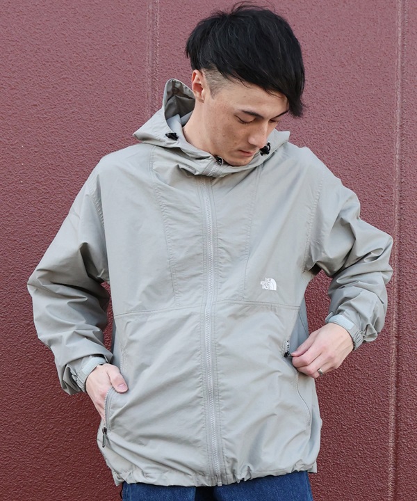 THE NORTH FACE ザ・ノース・フェイス マウンテンパーカー メンズ ワンポイント 防水 撥水 COMPACT JACKET NP72530