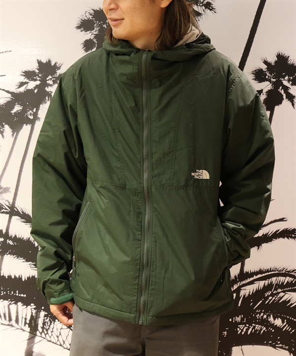 THE NORTH FACE ザ・ノース・フェイス アウター メンズ 軽量 撥水 保温 コンパクト ノマド ジャケット Compact Nomad Jacket NP72531