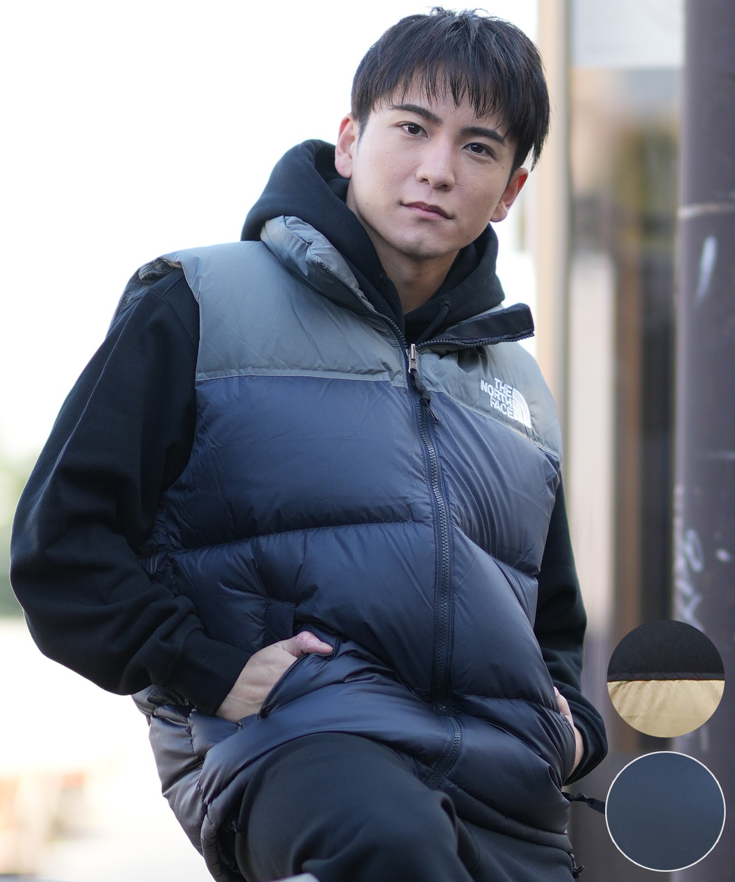 THE NORTH FACE ザ・ノース・フェイス ダウン ベスト メンズ 撥水