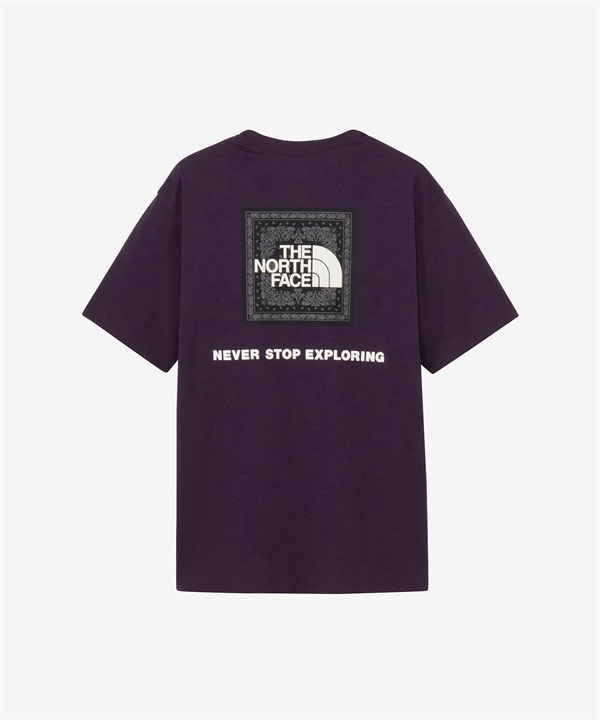 THE NORTH FACE ザ・ノース・フェイス 半袖 Tシャツ メンズ ショートスリーブバンダナスクエアロゴティー NT32446