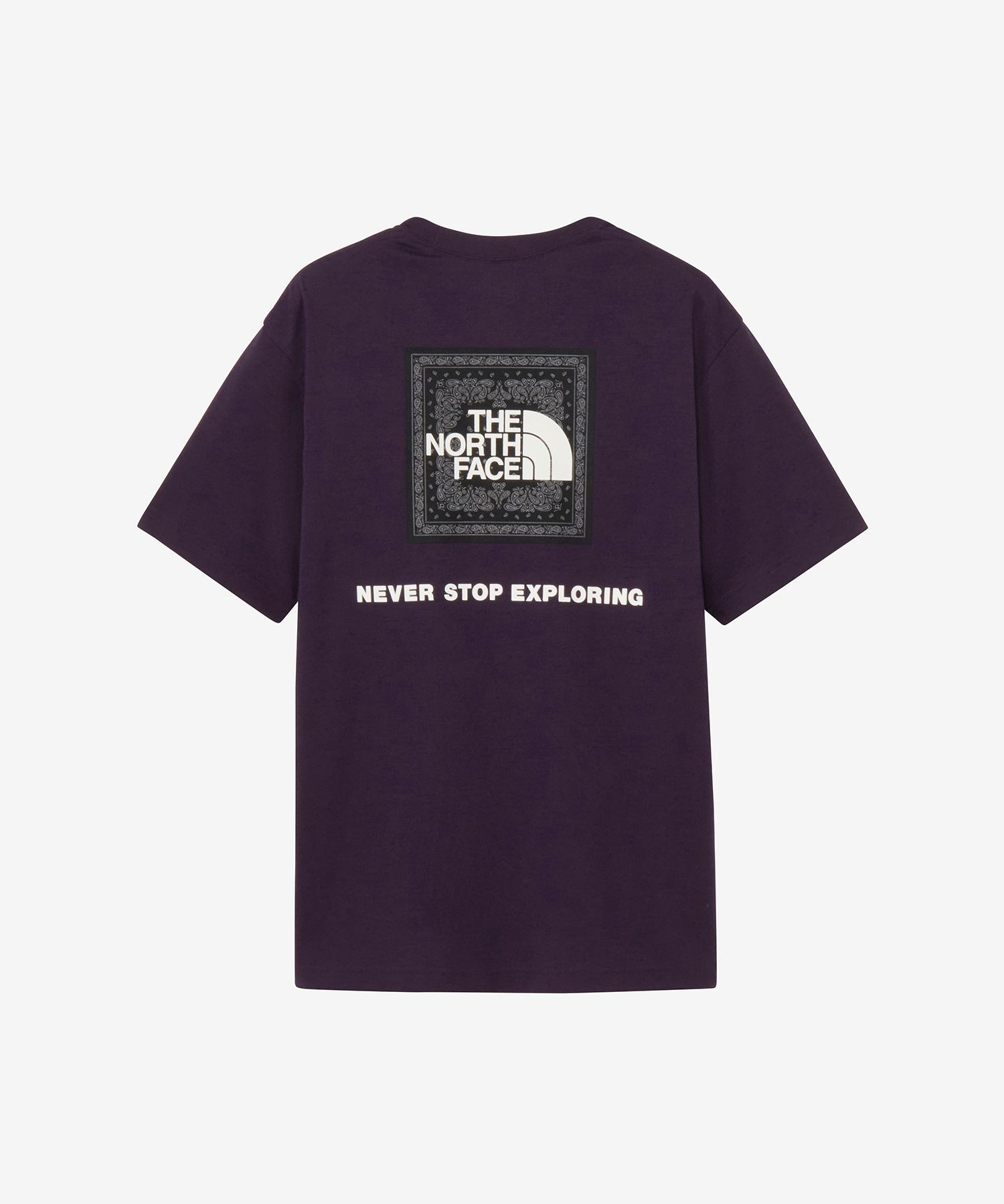 THE NORTH FACE ザ・ノース・フェイス 半袖 Tシャツ メンズ ショートスリーブバンダナスクエアロゴティー NT32446(ED-S)