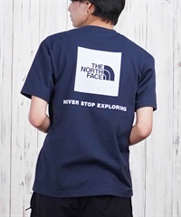 THE NORTH FACE ザ・ノース・フェイス 半袖 Tシャツ メンズ ショートスリーブバックスクエアーロゴティー NT32447(UN-S)