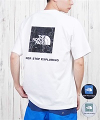 THE NORTH FACE ザ・ノース・フェイス 半袖 Tシャツ メンズ ショートスリーブバックスクエアートラバースロゴティー NT32543(W-S)