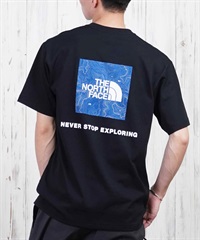 THE NORTH FACE ザ・ノース・フェイス 半袖 Tシャツ メンズ ショートスリーブバックスクエアートラバースロゴティー NT32543(K-S)