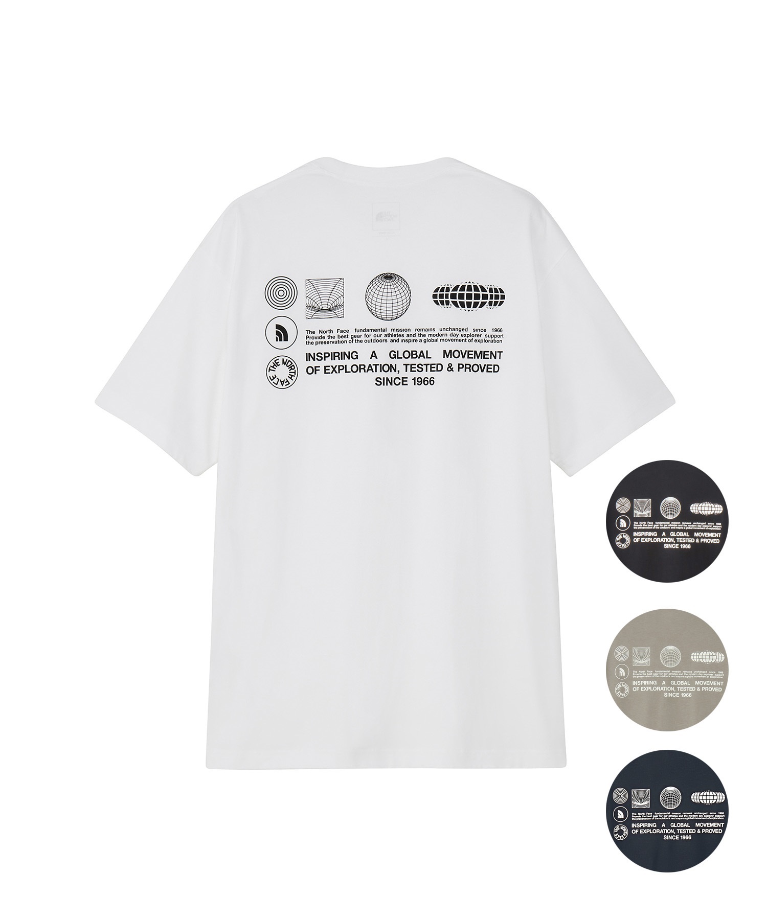 THE NORTH FACE ノースフェイス 半袖 Tシャツ メンズ バックプリント