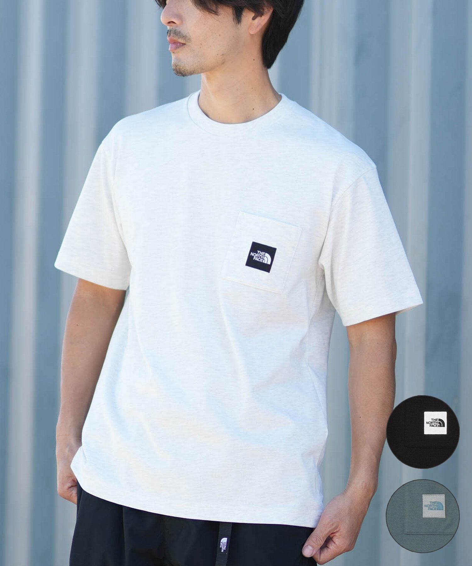 THE NORTH FACE ザ・ノース・フェイス 半袖 Tシャツ メンズ ポケT 速乾