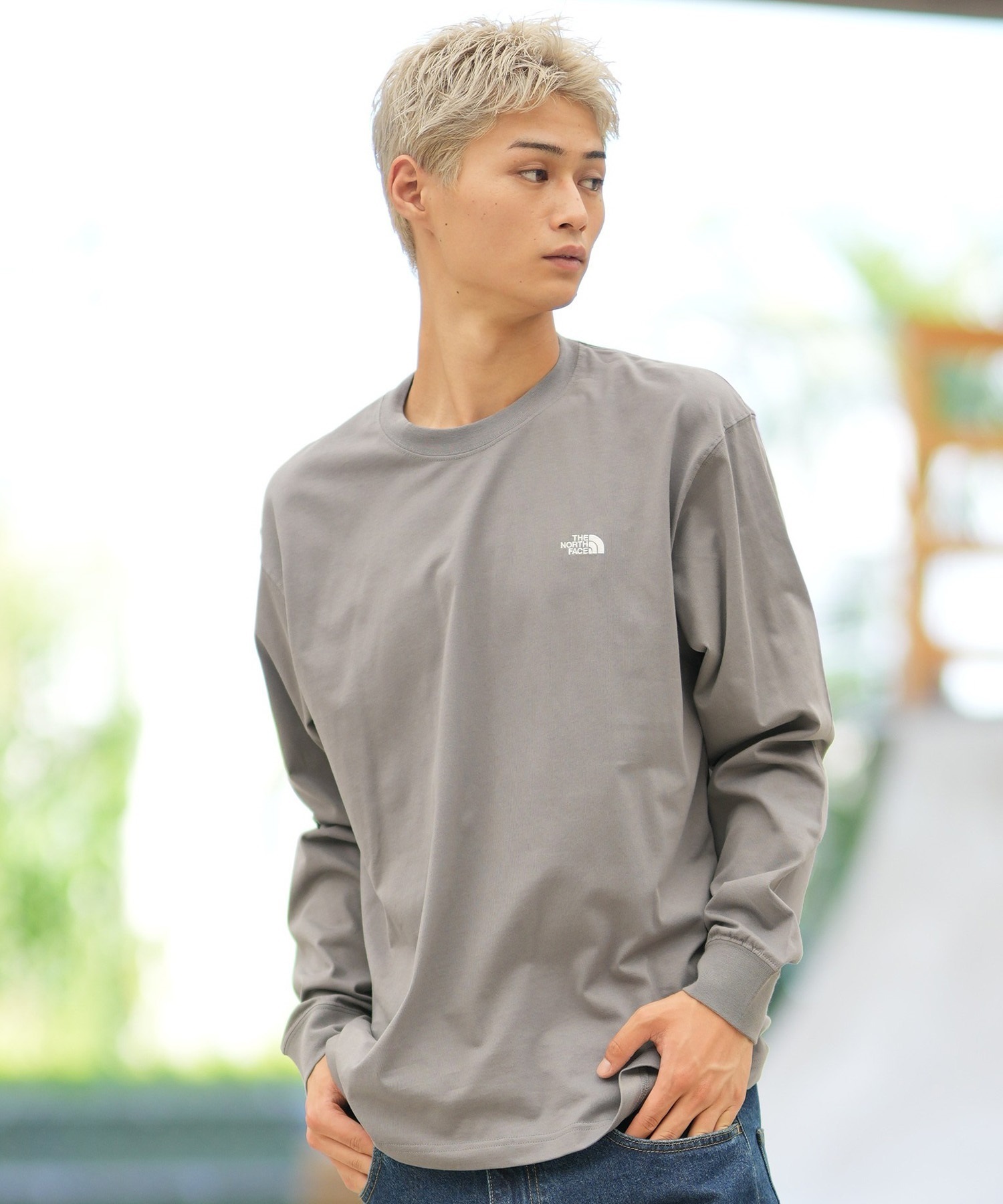 THE NORTH FACE ザ・ノース・フェイス 長袖 Tシャツ ロンT メンズ ワン