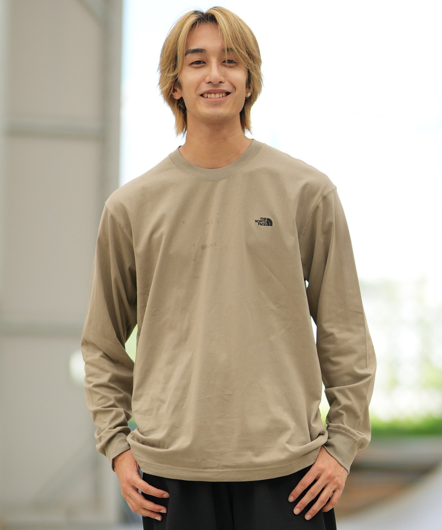 THE NORTH FACE ザ・ノース・フェイス 長袖 Tシャツ ロンT メンズ ワン