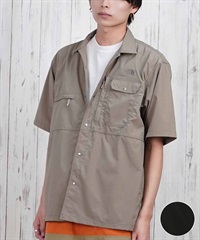 THE NORTH FACE ザ・ノース・フェイス 半袖 シャツ メンズ 撥水 ショートスリーブトリップフィールドシャツ NR22551