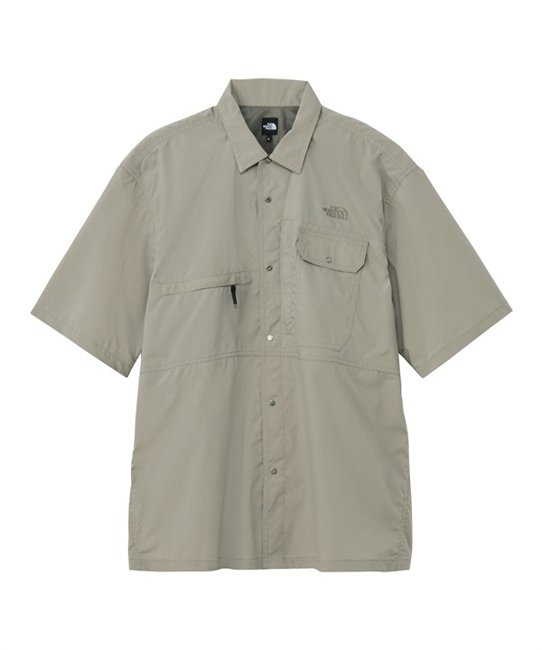 THE NORTH FACE ザ・ノース・フェイス 半袖 シャツ メンズ 撥水 ショートスリーブトリップフィールドシャツ NR22551