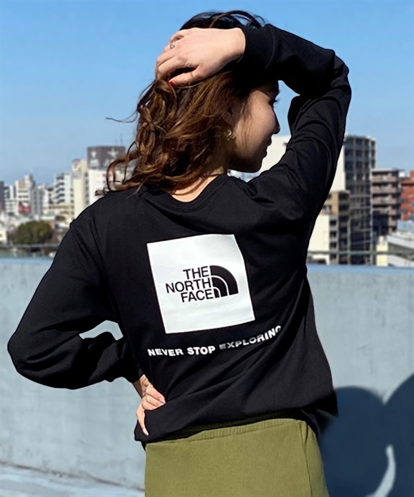 【THE NORTH FACE】白黒・ロゴプリントロンT2枚セットレディースM THE NORTH FACE トップス THE NORTH FACE ファッション｜ムラサキ