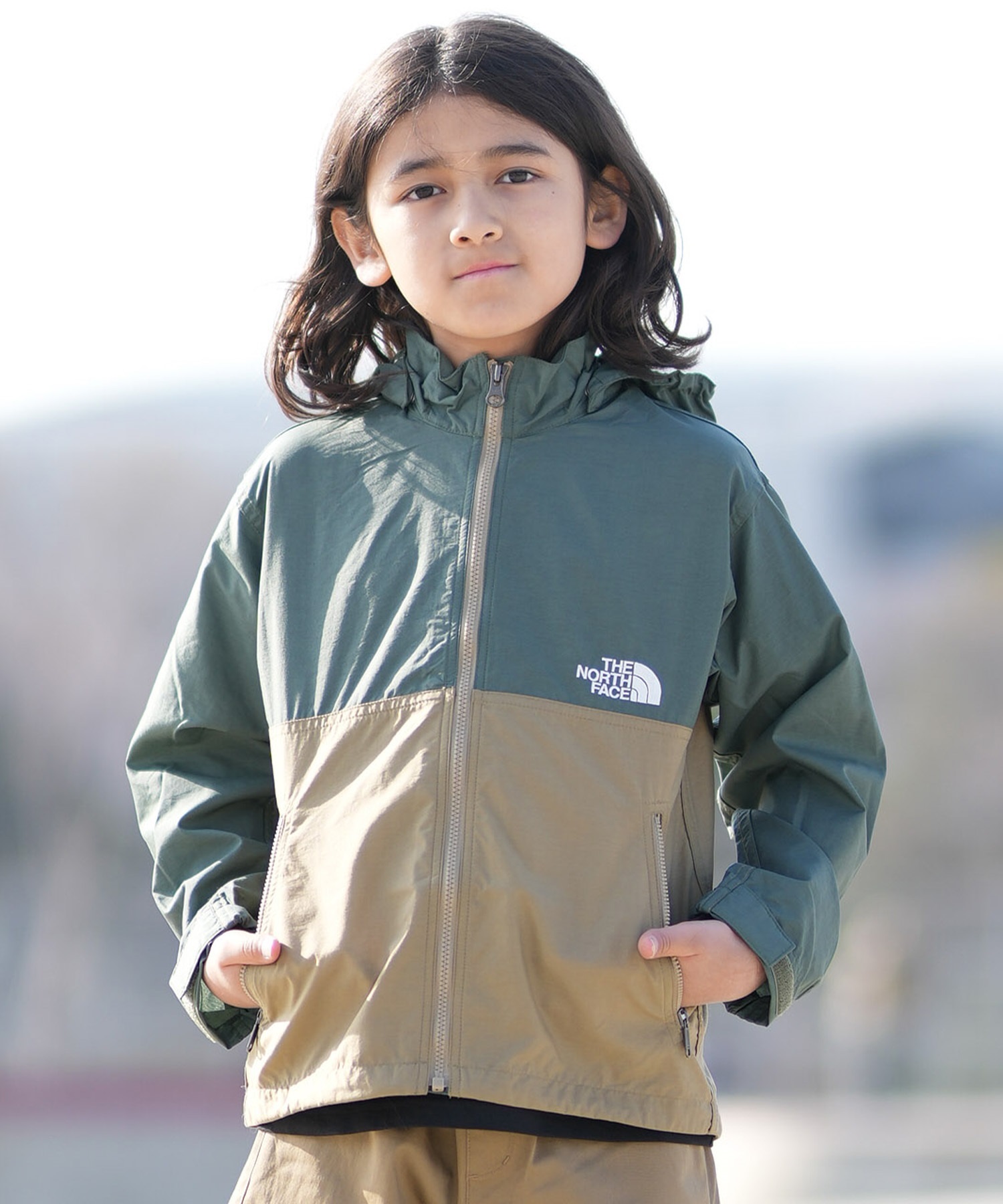 THE NORTH FACE ザ・ノース・フェイス アウター キッズ コンパクトジャケット NPJ22510(GI-130)