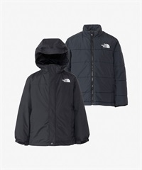THE NORTH FACE ザ・ノース・フェイス アウター キッズ ジュニア 子供 3WAY インナー付き トリクライメイトジャケット NPJ62551(K-130cm)