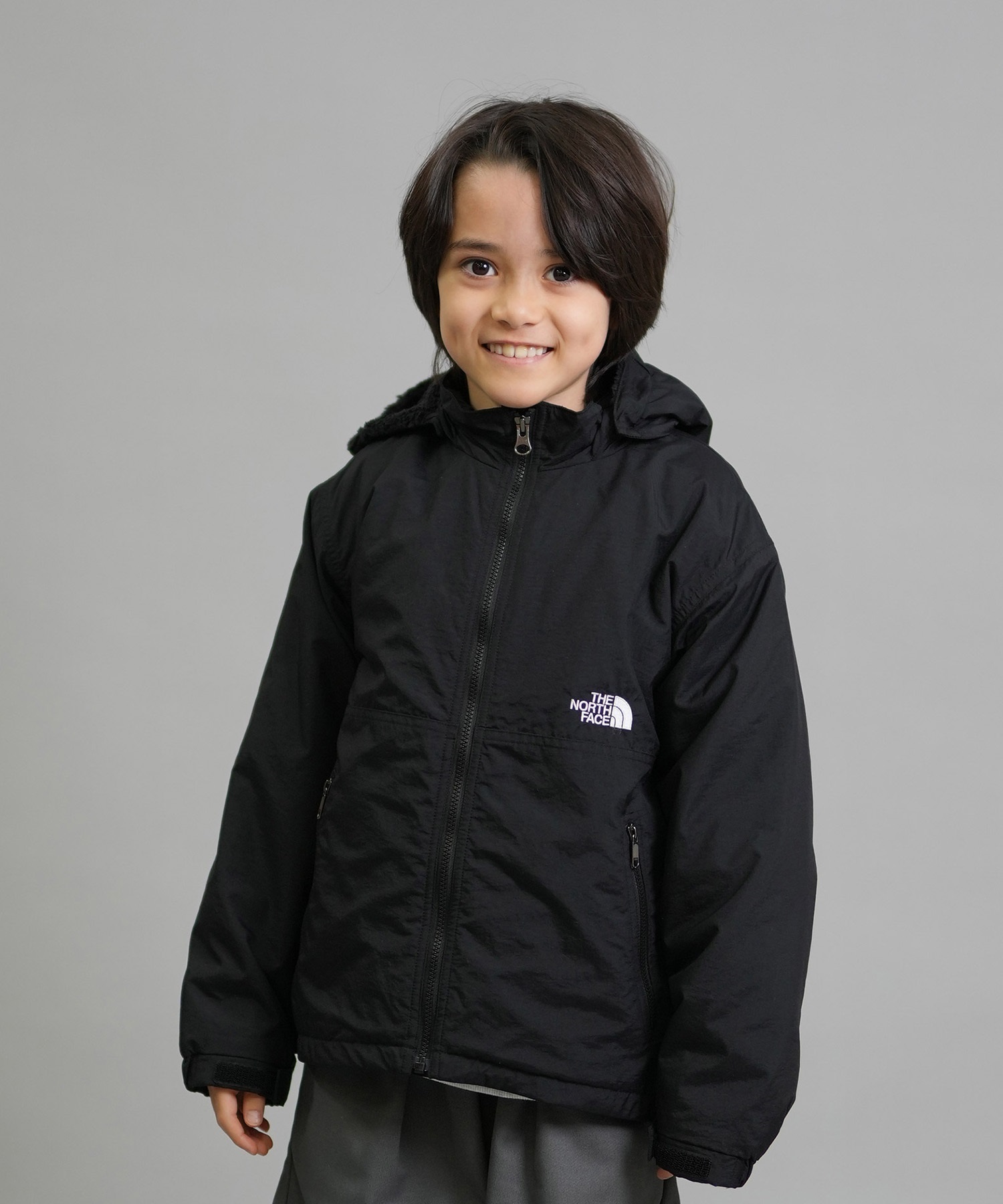 THE NORTH FACE ザ・ノース・フェイス アウター ジャケット キッズ ジュニア 子供 コンパクトノマドジャケット NPJ72551(K-130cm)