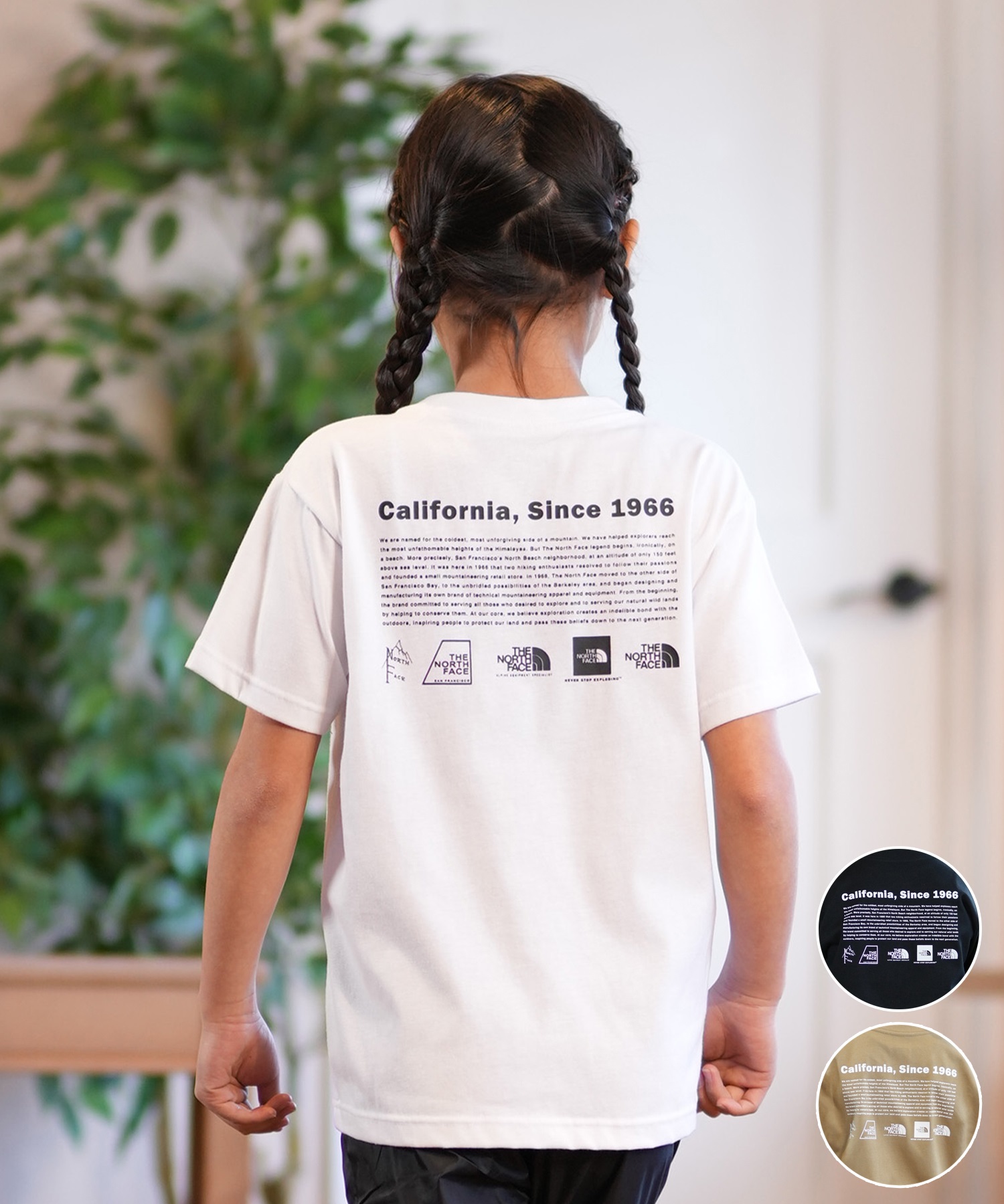 THE NORTH FACE ザ・ノース・フェイス 半袖 Tシャツ キッズ バック